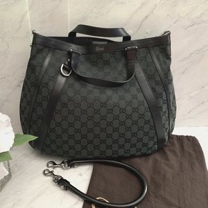 GUCCI Abbey Convertible Tote Handbag in EUC